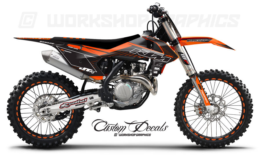 KTM 125-450 MX Graphics KTM 125-450 MX Graphics