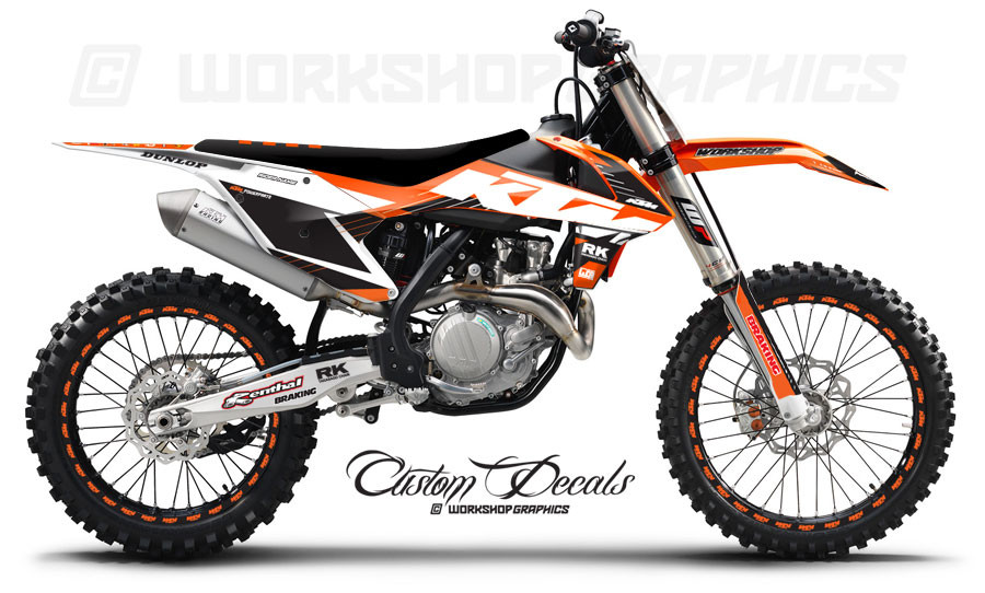 KTM 125-450 MX Graphics KTM 125-450 MX Graphics