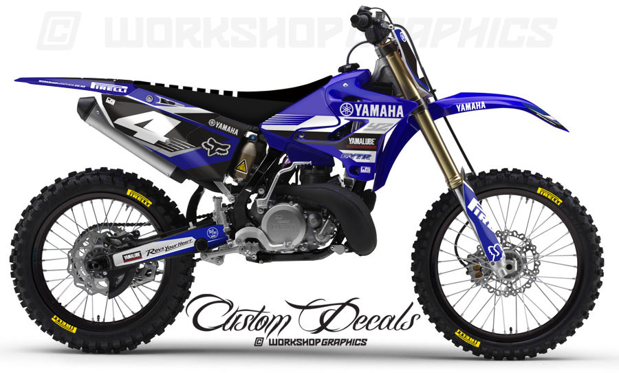 Yamaha YZ MX Graphics Decals and Seat Covers Yamaha YZ MX Graphics Decals and Seat Covers