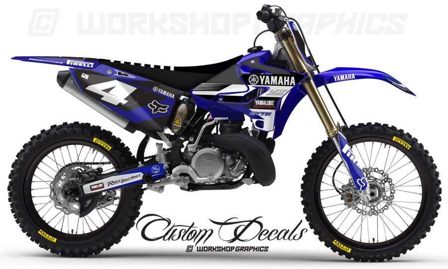 Yamaha MX Graphics Seatcovers Decals Yamaha MX Graphics Seatcovers Decals