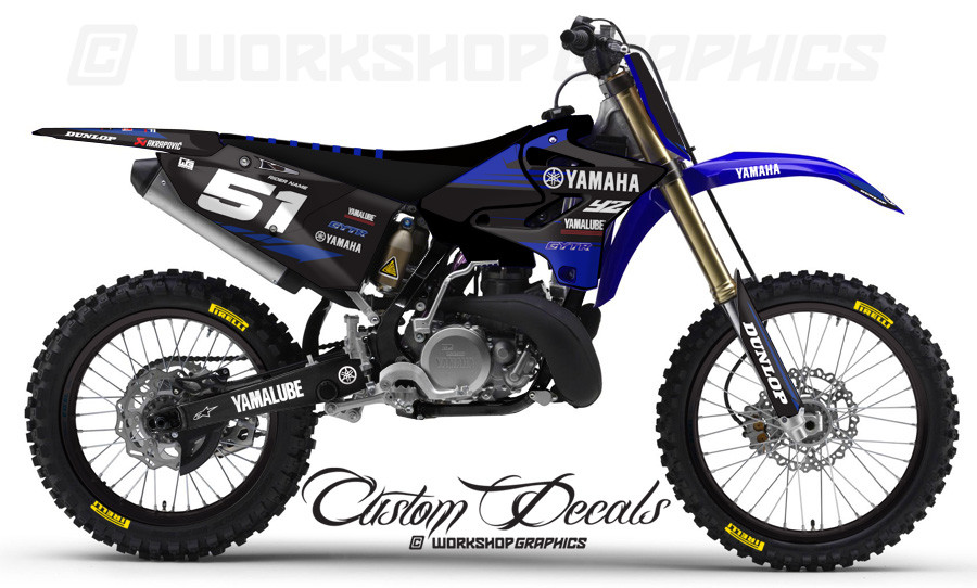 Yamaha YZ MX Graphics Decals and Seat Covers Yamaha YZ MX Graphics Decals and Seat Covers