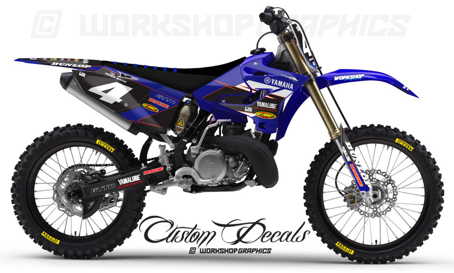 Yamaha YZ MX Graphics Decals and Seat Covers Yamaha YZ MX Graphics Decals and Seat Covers