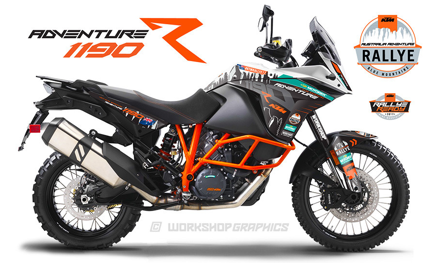 KTM 1190 Adventure R Graphics KTM 1190 Adventure R Graphics