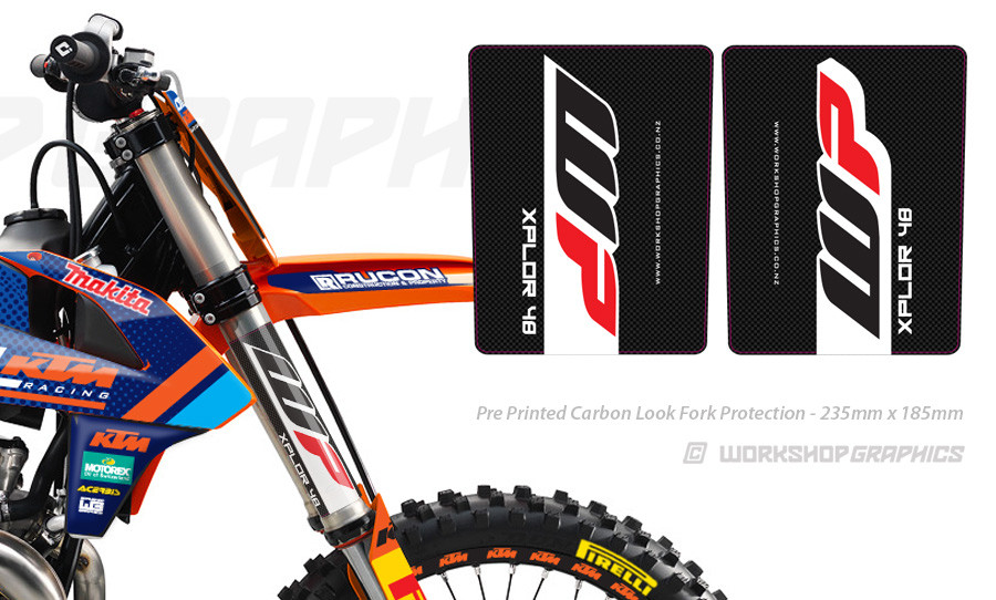 Carbon Fork Wraps Showa, KYB, WP, Procircuit Carbon Fork Wraps Showa, KYB, WP, Procircuit