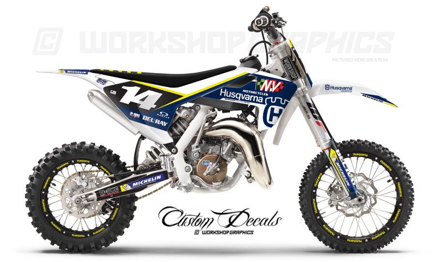 Husqvarna TC65 Graphics kit Husqvarna TC65 Graphics kit
