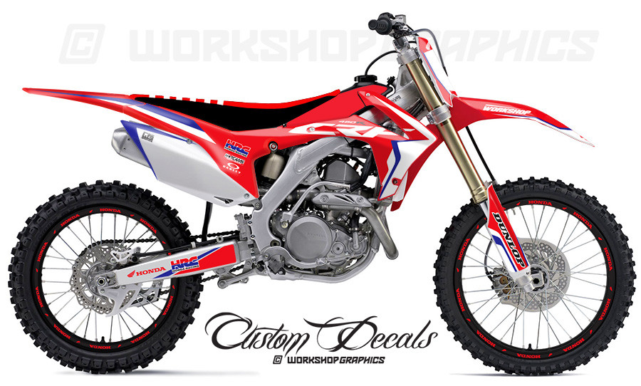 2017 CRF250R Graphics Kit 2017 CRF250R Graphics Kit