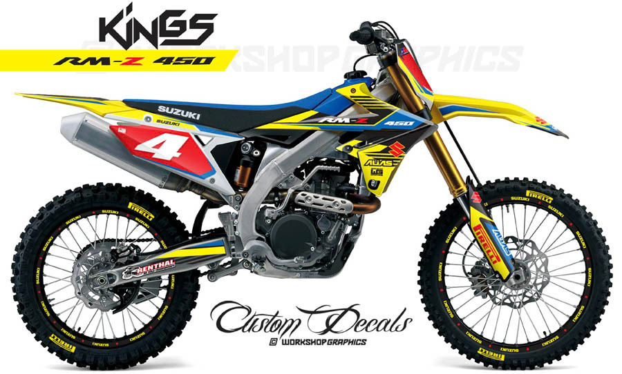 2018 RMZ 450 Graphics Kit 2018 RMZ 450 Graphics Kit