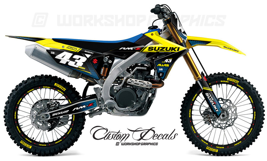 2018 RMZ 450 Graphics Kit 2018 RMZ 450 Graphics Kit