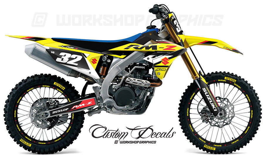 2018 RMZ 450 Graphics Kit 2018 RMZ 450 Graphics Kit