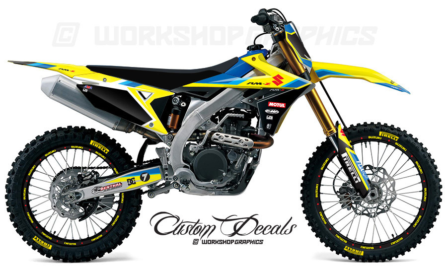 2018 RMZ 450 Graphics Kit 2018 RMZ 450 Graphics Kit