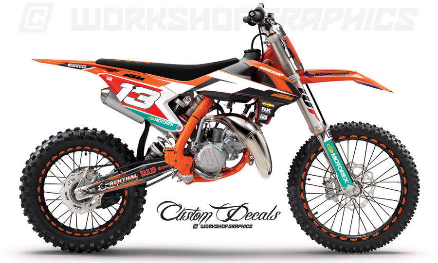 2018 KTM 85 Graphics Kits 2018 KTM 85 Graphics Kits
