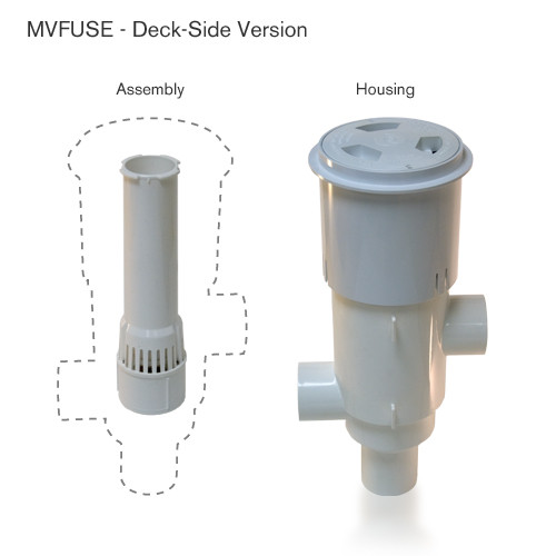 Paramount MVFuse Complete Unit for In-Deck for Paver Decks Paramount MVFuse Complete Unit for In-Deck for Paver Decks