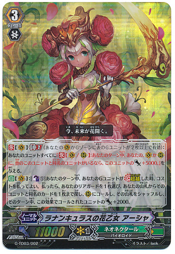 Flower Maiden of Ranunculus, Ayesha RRR G-TD03/002