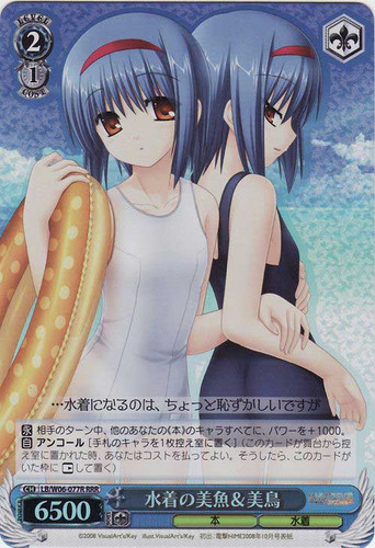 Mio & Midori in Swimsuits LB/W06-077R RRR