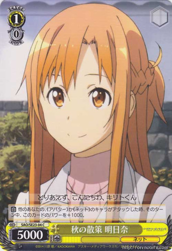 Asuna, An Autumn Walk SAO/SE23-04