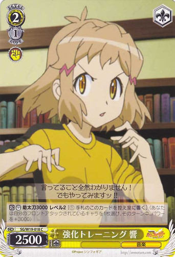 Hibiki, Strengthening Training SG/W19-018