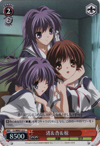 Nagisa & Kyou & Ryou CL/WE07-22 Foil