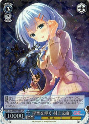 Fumio Murakami, Looking Up at the Starry Sky GF/W33-T16SP SP