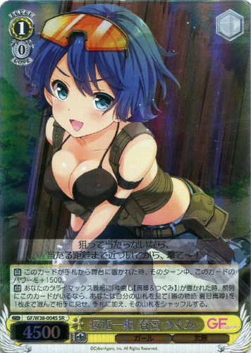 Tugumi Harumi, Closing in for a Shot GF/W38-004S SR