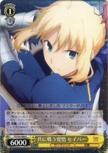 Saber, Prepared to Fight Together FS/S34/006