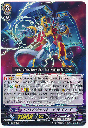 Chronojet Dragon G G-TD09/002 TD