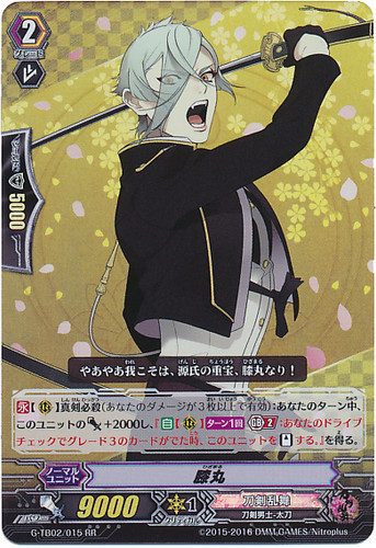 Hizamaru G-TB02/015 RR