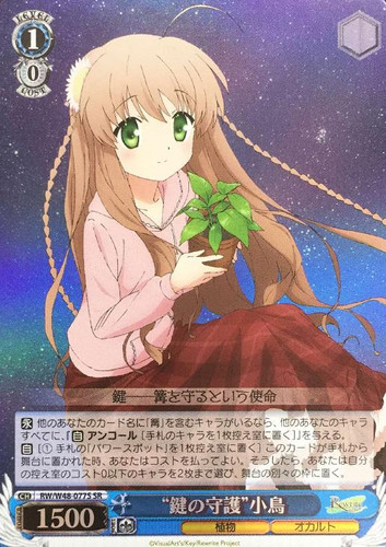 Protection of Key Kotori RW/W48-077S SR