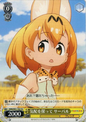 Serval, Searching for a Sign KMN/W51-T03 TD