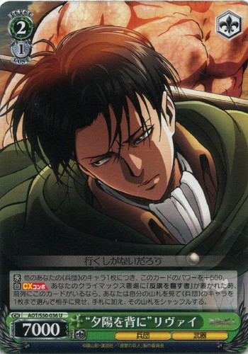 Back to the Sunset Levi AOT/S50-036 U