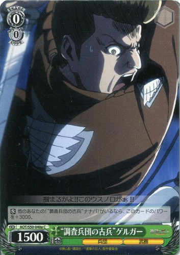 Veteran of the Survey Corps Gelgar AOT/S50-040a C