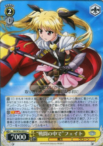 During Battle Fate NR/W58-009 U