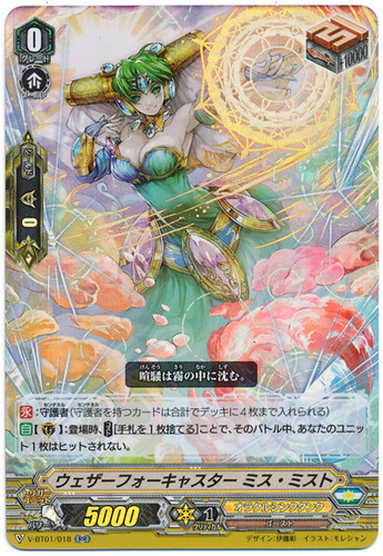 Weather Forecaster, Miss Mist V-BT01/018 RR