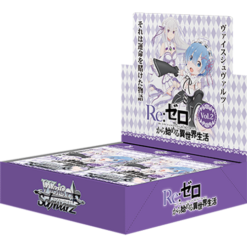 Weiss Schwarz Re:Zero 2 Booster BOX