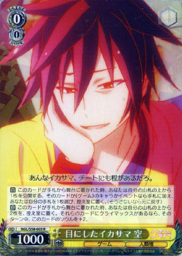 Sora, Catching Cheats NGL/S58-005 R