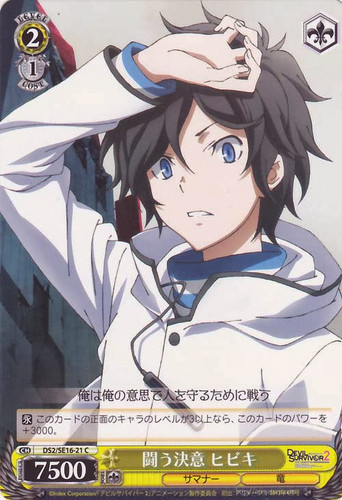 Hibiki, Will to Fight DS2/SE16-21 C