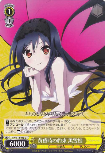 Kuroyukihime, Promise at Dusk AW/S18-013