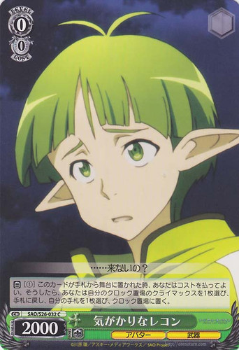 Recon, Caring about Something SAO/S26-032