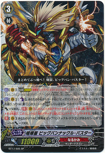 Brawler, Big Bang Knuckle Buster SP BT17/S05