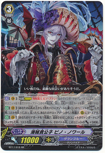 Young Pirate Noble, Pinot Noir RR BT17/018