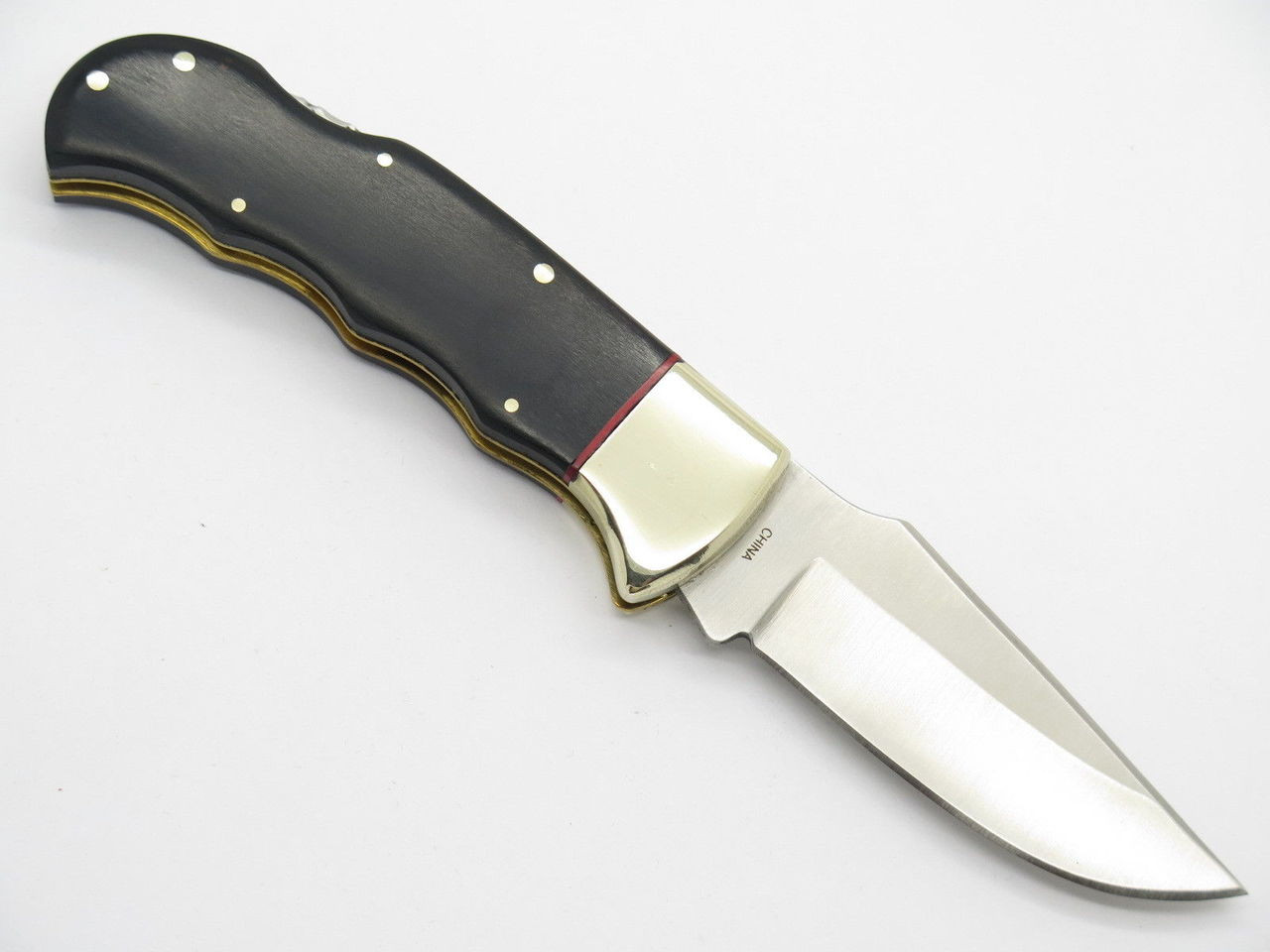 NAHC D'HOLDER FOLDING HUNTER LOCKBACK KNIFE NORTH AMERICAN HUNTING CLUB ePrague Knives