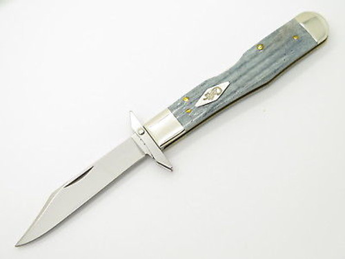 2005 CASE XX 6111 1/2 CHEETAH GRAY BONE SWING GUARD FOLDING POCKET KNIFE