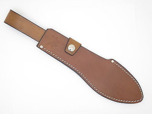BENCHMADE USA LEATHER HUNTING KNIFE SHEATH for 153BK JUNGLE BOLO MACHETE