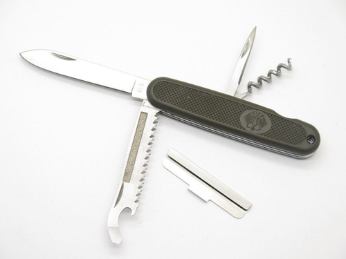 BEG BUNDESWEHR ROSTFREI GERMAN SOLDIER FOLDING SWISS ARMY FOLDING SURPLUS KNIFE