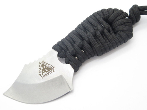 ARS ATTACK RESCUE SURVIVE CUSTOM SHANGHAI SHANK HUNTING HIKING NECK CAMP KNIFE