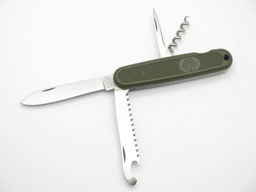 VICTORINOX SWITZERLAND GERMAN SOLDIER FOLDING SWISS ARMY FOLDING SURPLUS KNIFE