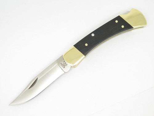 BUCK 110 CUSTOM LIMITED 1964-2014 50th ANNIVERSARY MAGNOLIA FOLDING HUNTER KNIFE