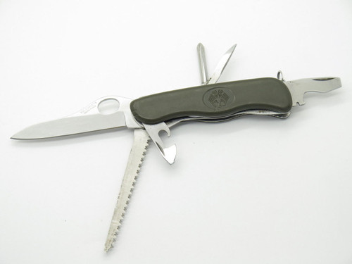 VICTORINOX SWITZERLAND TREKKER GERMAN SOLDIER FOLDING SWISS ARMY SURVIVAL KNIFE