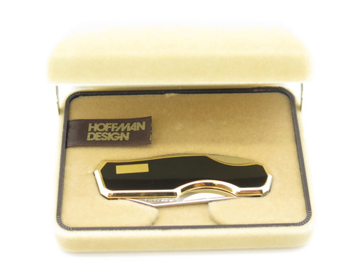 VTG HOFFMAN 88 KAWAKAMI BLACK SEKI JAPAN GENTLEMAN FOLDING LOCKBACK POCKET KNIFE