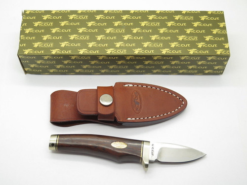 IC.CUT IC-600F HIRO SEKI JAPAN VG-10 SAN MAI DAMASCUS FIXED BLADE HUNTING KNIFE