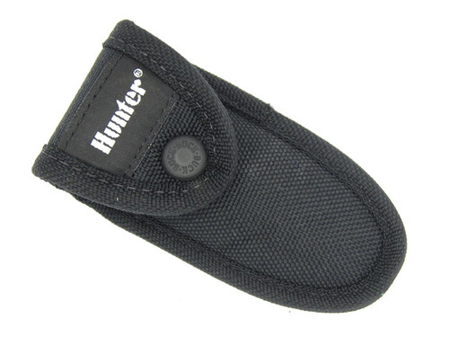 "HUNTER" BUCK 270 271 DORADO ALPHA HUNTER BLACK NYLON FOLDING KNIFE SHEATH NOS